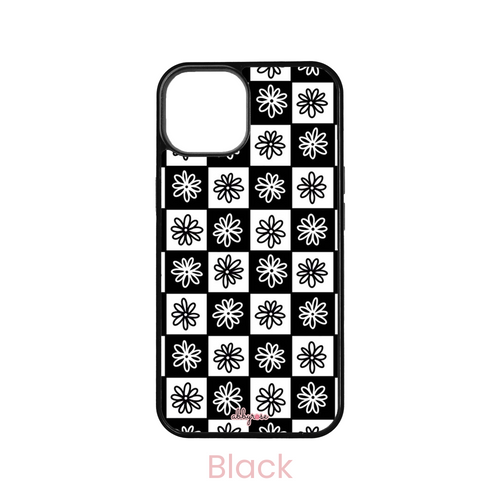 Flower Check iPhone Case