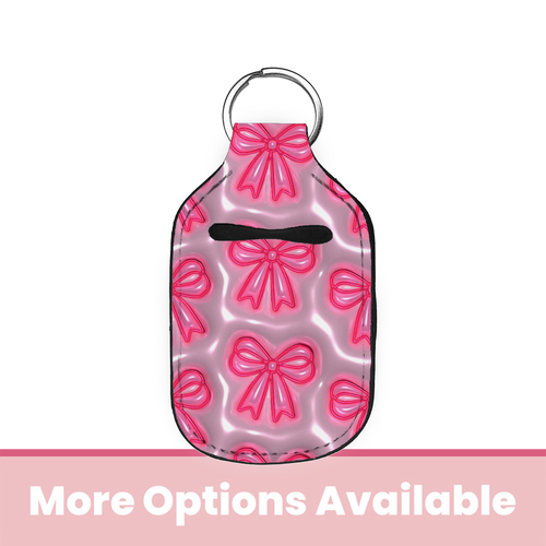 Bubble Bows Hand Sanitizer Holder