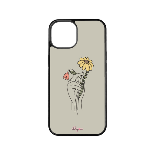 Flowers in Hand iPhone Case