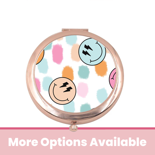 Electric Smiles Compact Mirror