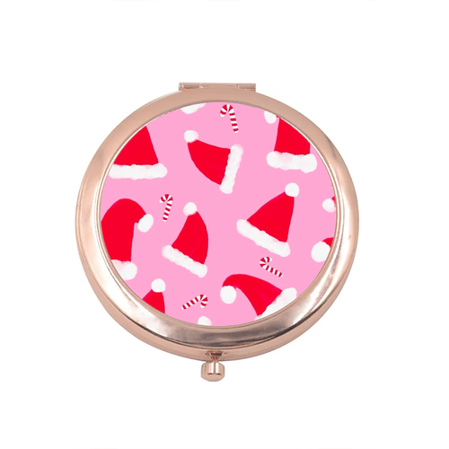 Santa Hats Compact Mirror