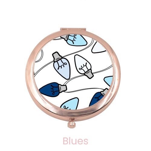 Winter Lights Compact Mirror