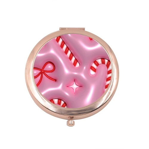 Peppermint Bliss Compact Mirror