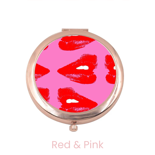Kiss Me Compact Mirror