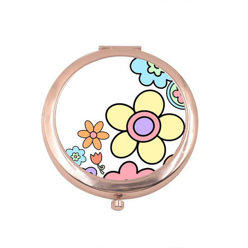 Flower Tower Compact Mirror