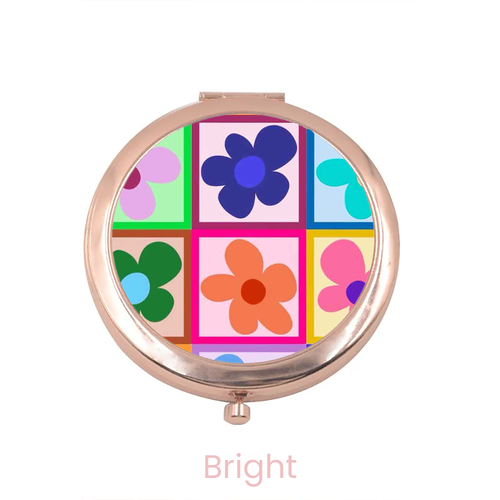 Flower Child Compact Mirror