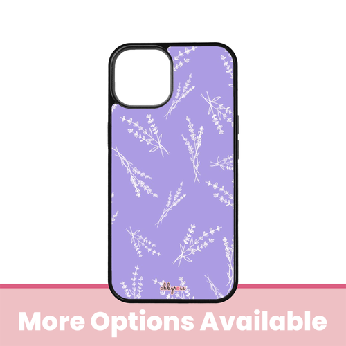 Lavender Ferns iPhone Case