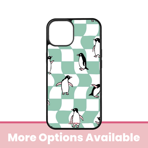 Puzzled Penguins iPhone Case
