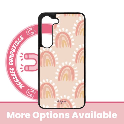 Rainbow Burst MagSafe Galaxy Phone Case