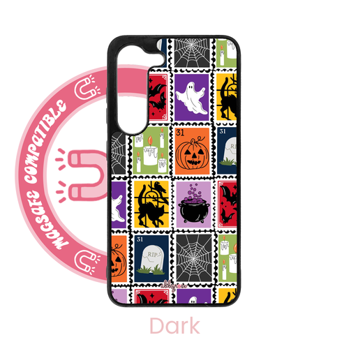 Spooky Stamps MagSafe Galaxy Phone Case