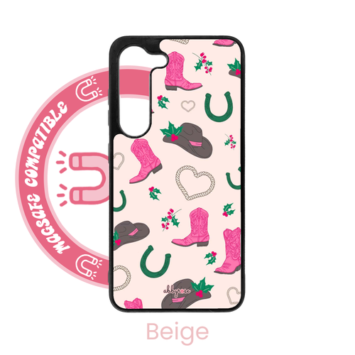 Cowgirl Christmas MagSafe Galaxy Phone Case