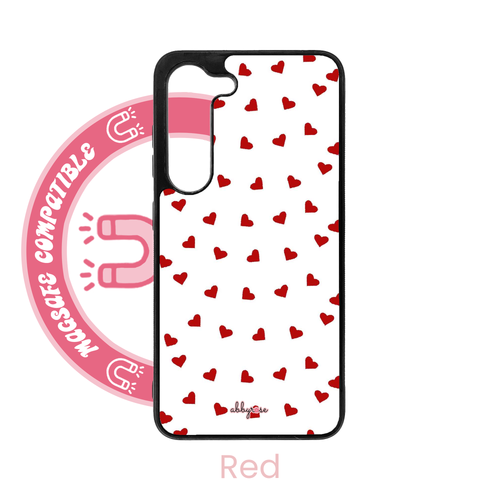 Mini Hearts MagSafe Galaxy Phone Case