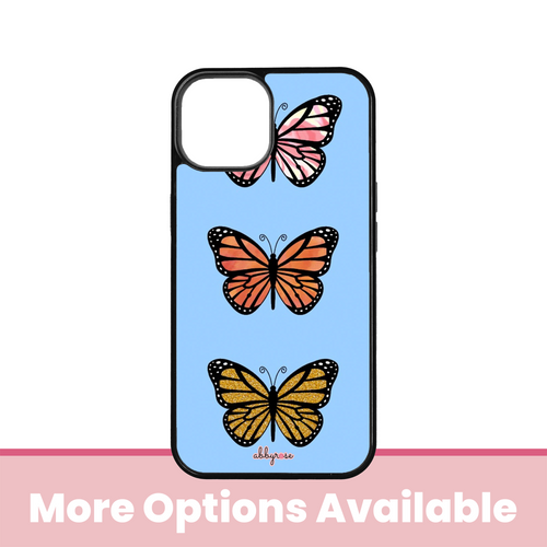 Triple Butterfly iPhone Case