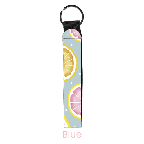 Lemon Drop Wristlet Key Chain