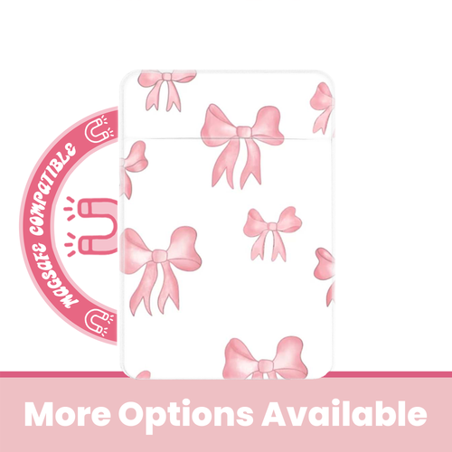Pink Bows MagSafe Glam Pocket