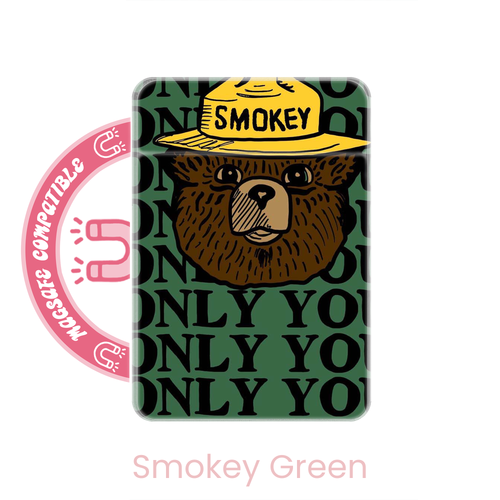 Smokey the Bear MagSafe Glam Pocket