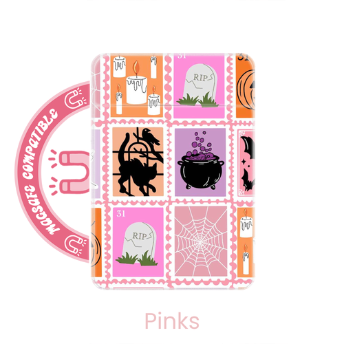 Spooky Stamps MagSafe Glam Pocket