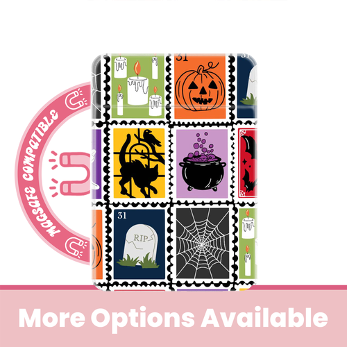 Spooky Stamps MagSafe Glam Pocket