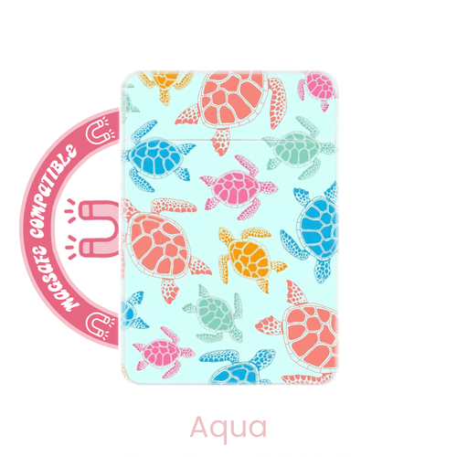 Tropical Turtles MagSafe Glam Pocket
