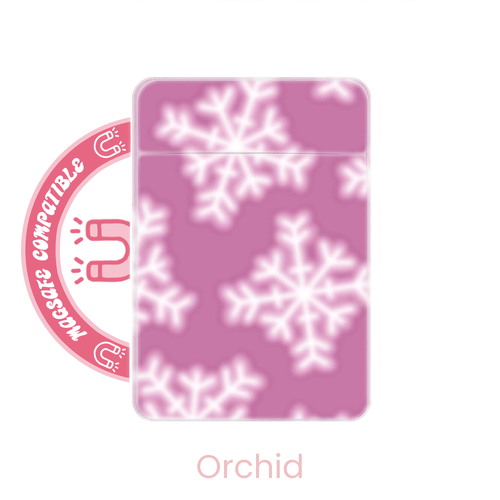 Aura Snowflakes MagSafe Glam Pocket