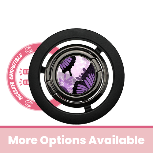 Purple Butterflies MagSafe Rose Ring