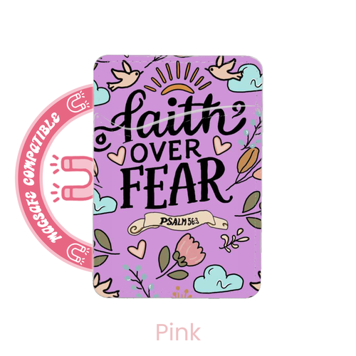 Faith Over Fear MagSafe Rose Pocket