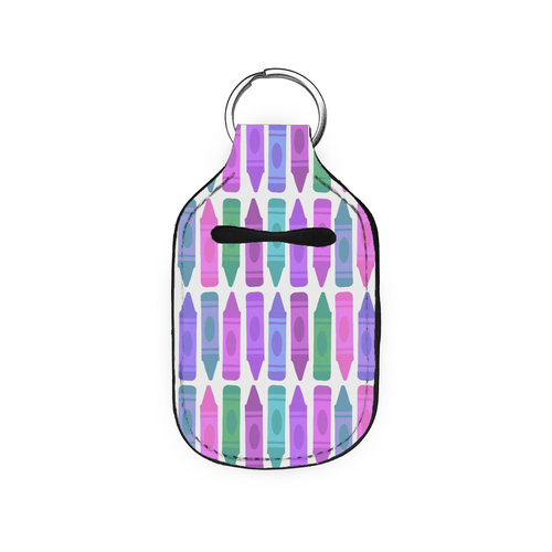 Crayons Hand Sanitizer Holder