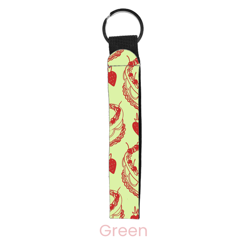 Strawberry Shortcake Wristlet Key Chain