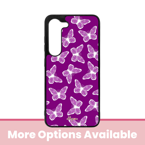 Electric Butterflies Galaxy Phone Case