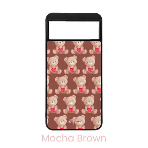 Bear Hug Pixel Phone Case