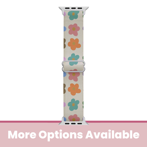 Flower Thoughts Apple Watch Band