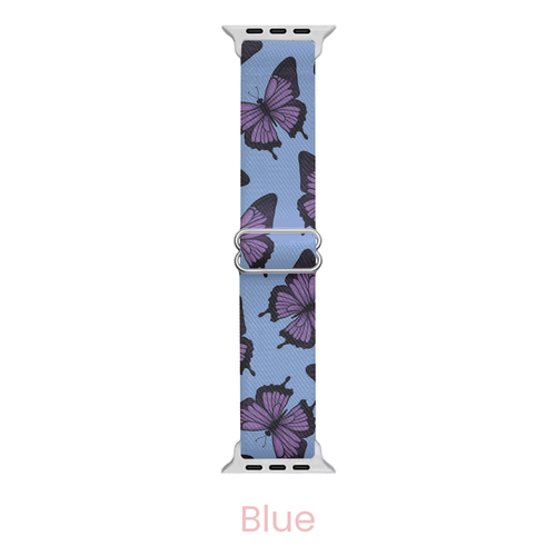 Purple Butterflies Apple Watch Band