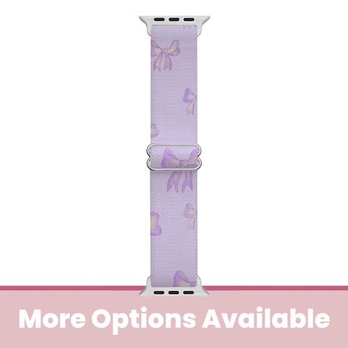 Purple Bows Apple Watch Band