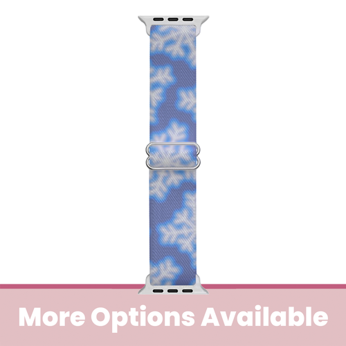 Aura Snowflakes Apple Watch Band