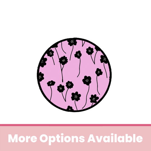 Midnight Meadow Adhesive Rose Grip