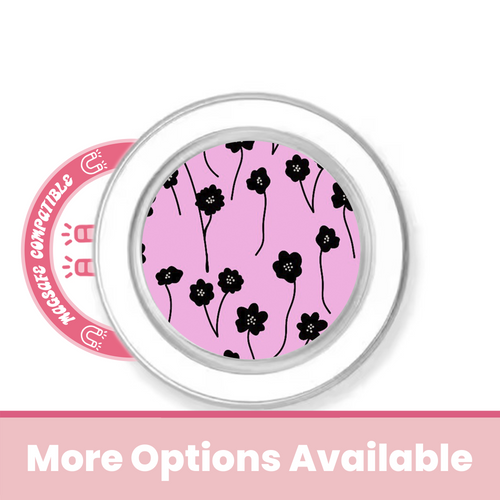 Midnight Meadow MagSafe Rose Grip