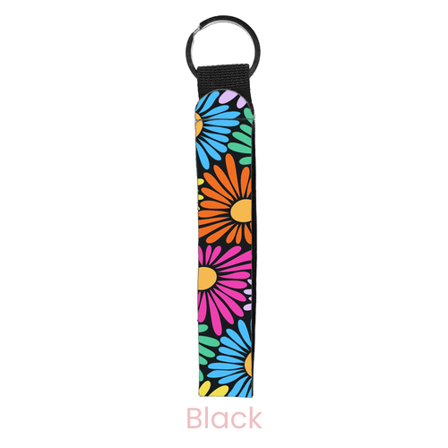 Groovy Garden Wristlet Key Chain