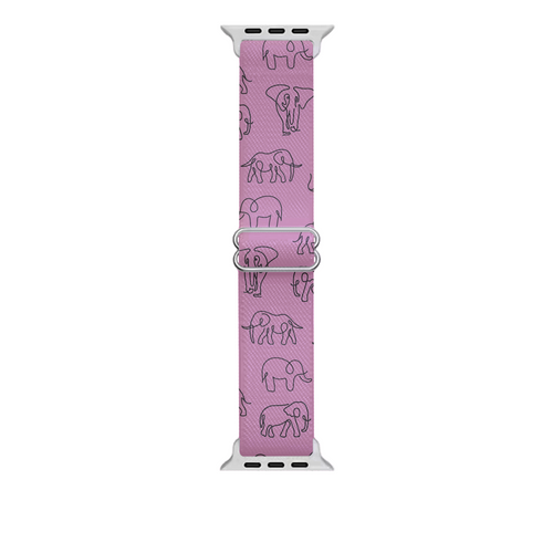 Pink Elephant Apple Watch Band