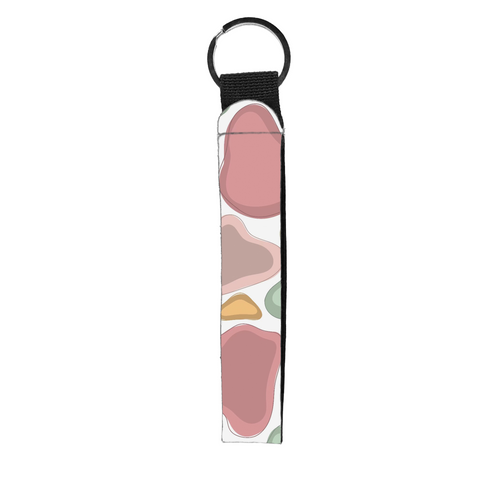 Sea Glass Wristlet Key Chain
