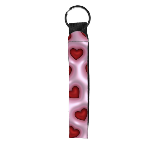 Heartbeat Wristlet Key Chain
