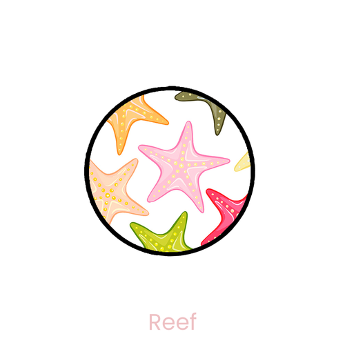 Sea Stars Adhesive Rose Grip