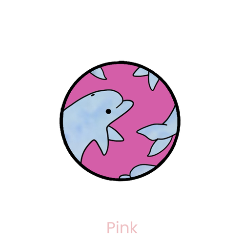 Dolphin Divas Adhesive Rose Grip