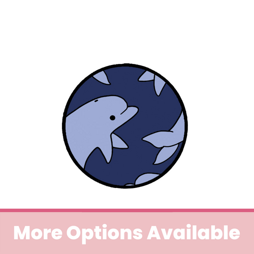 Dolphin Divas Adhesive Rose Grip