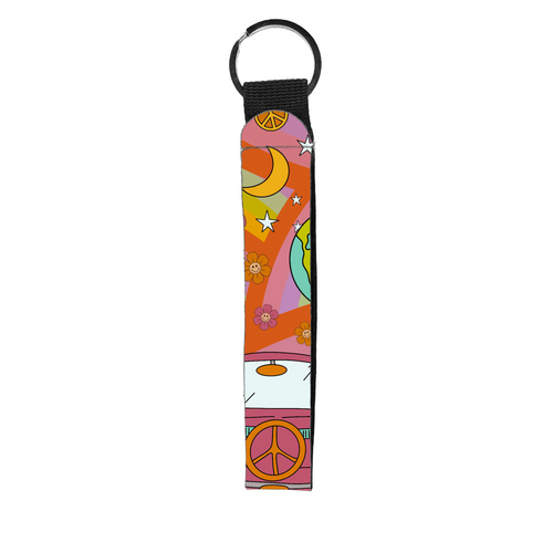 Hippie Dippie Wristlet Key Chain