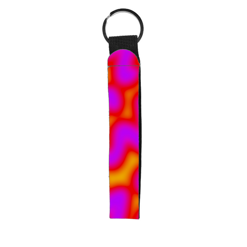 Lava Lamp Wristlet Key Chain