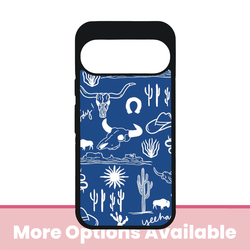 Desert Denim Pixel Phone Case