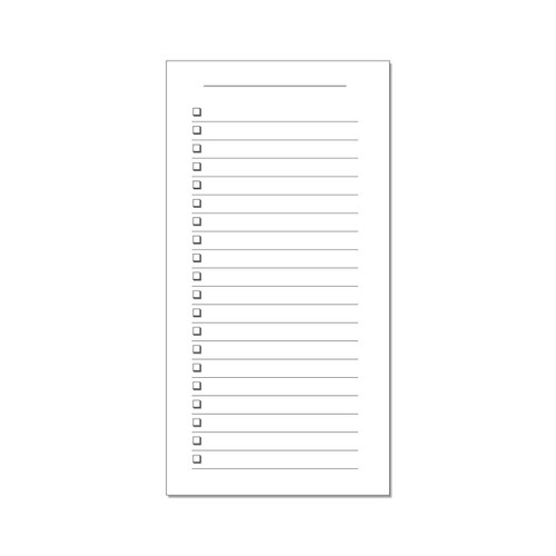 Blue Slow Down To-Do List