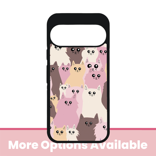Meow Town Pixel Phone Case
