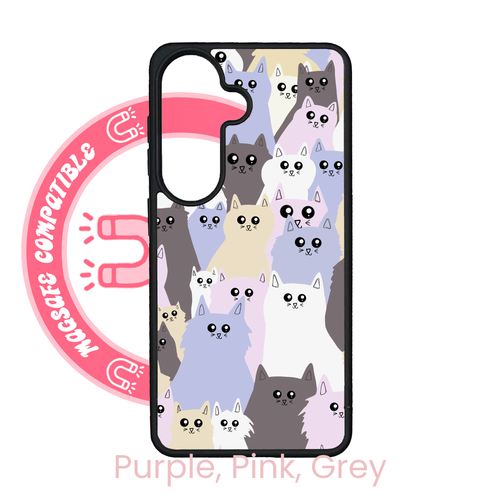 Meow Town MagSafe Galaxy Phone Case