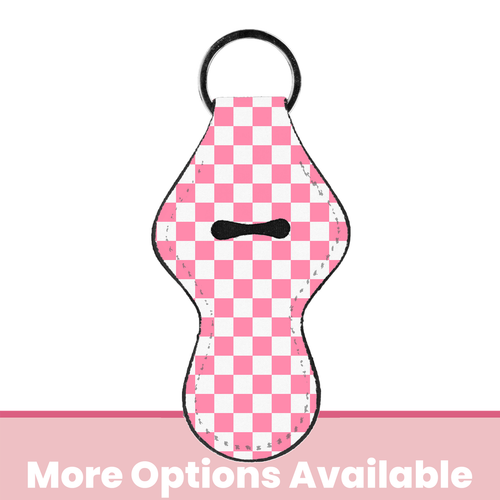 Checkered Lip Balm Holder